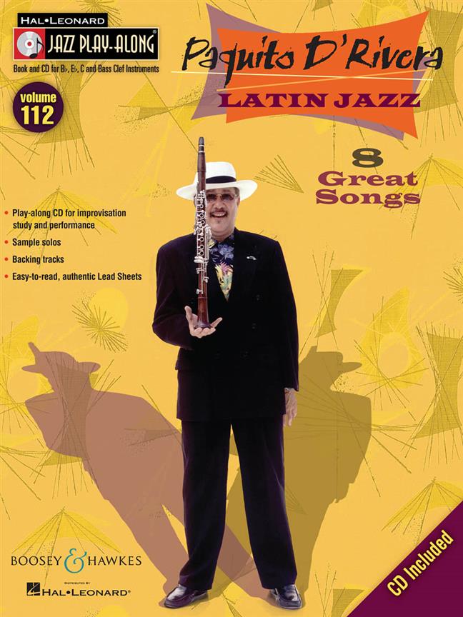 Paquito D’Rivera – Latin Jazz(Jazz Play-Along Volume 112)