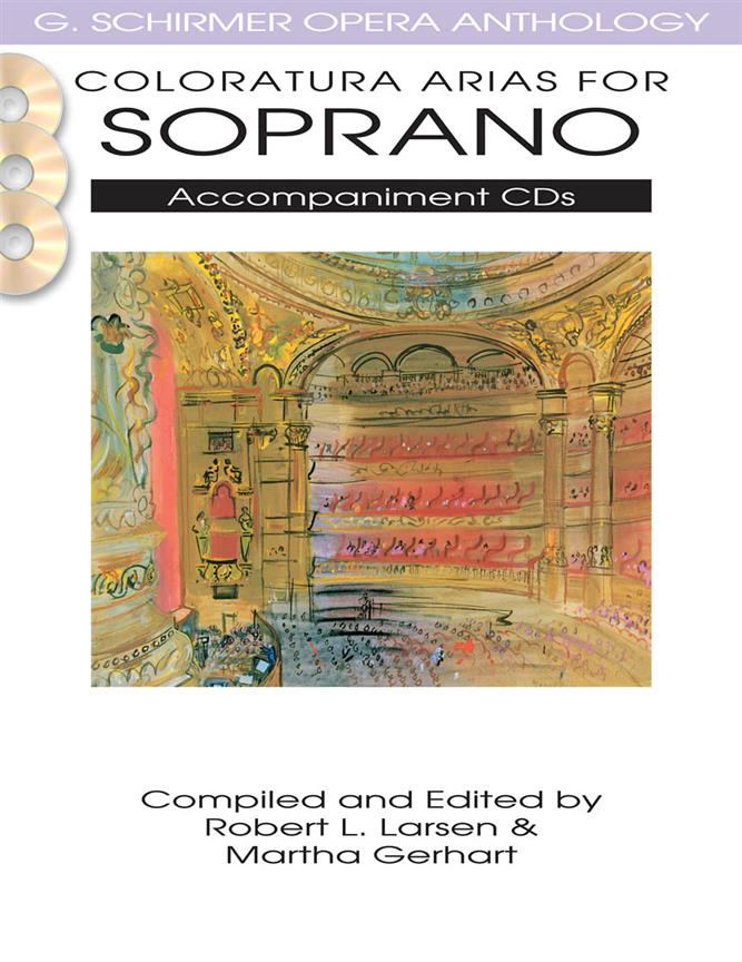 Coloratura Arias For Soprano - 2 Accompaniment Cds