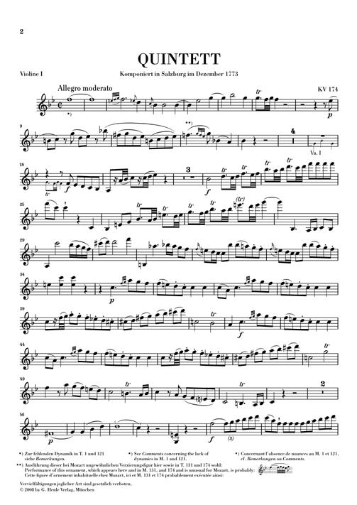 Mozart: Streichquintette 1