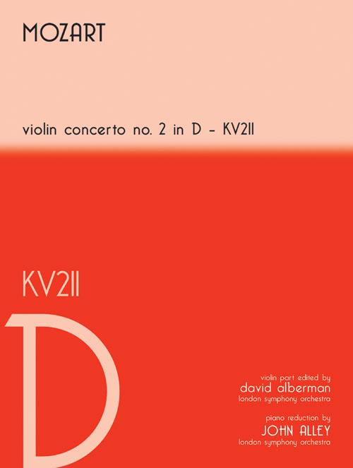 Mozart Violin Concerto in D KV211