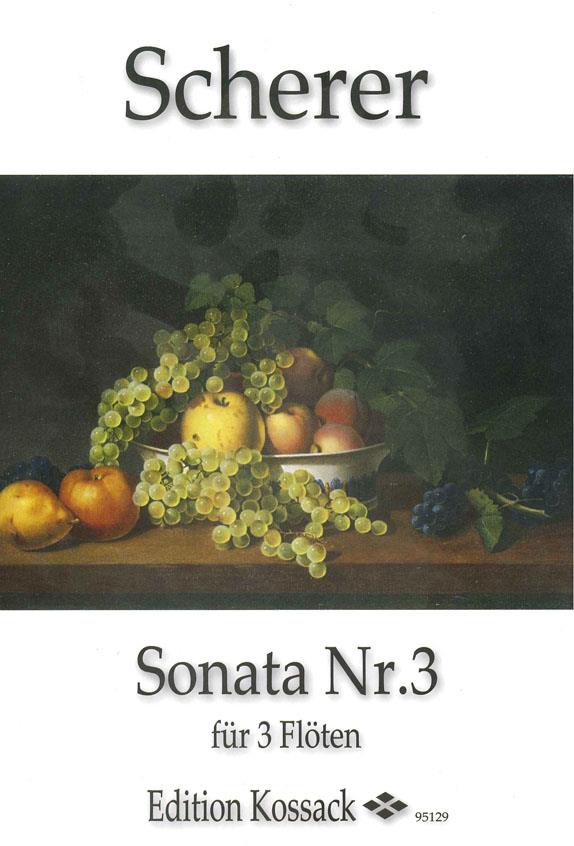 Johann Scherer: Sonata Nr. 3 D-Durl