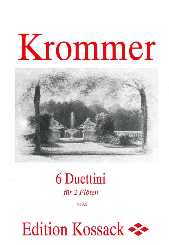 Franz Krommer: 6 Duettini fuer 2 Floten