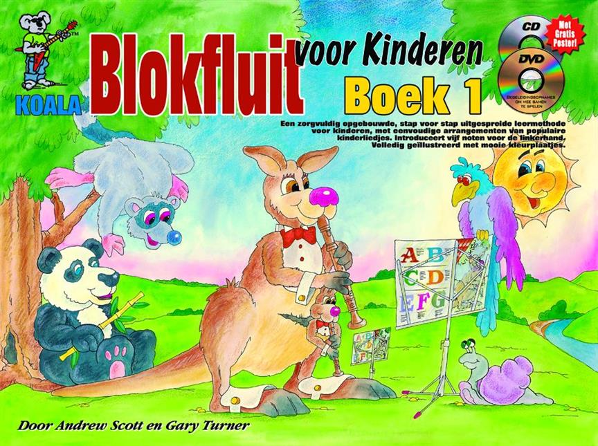 Blokfluit Voor Kinderen Boek 1