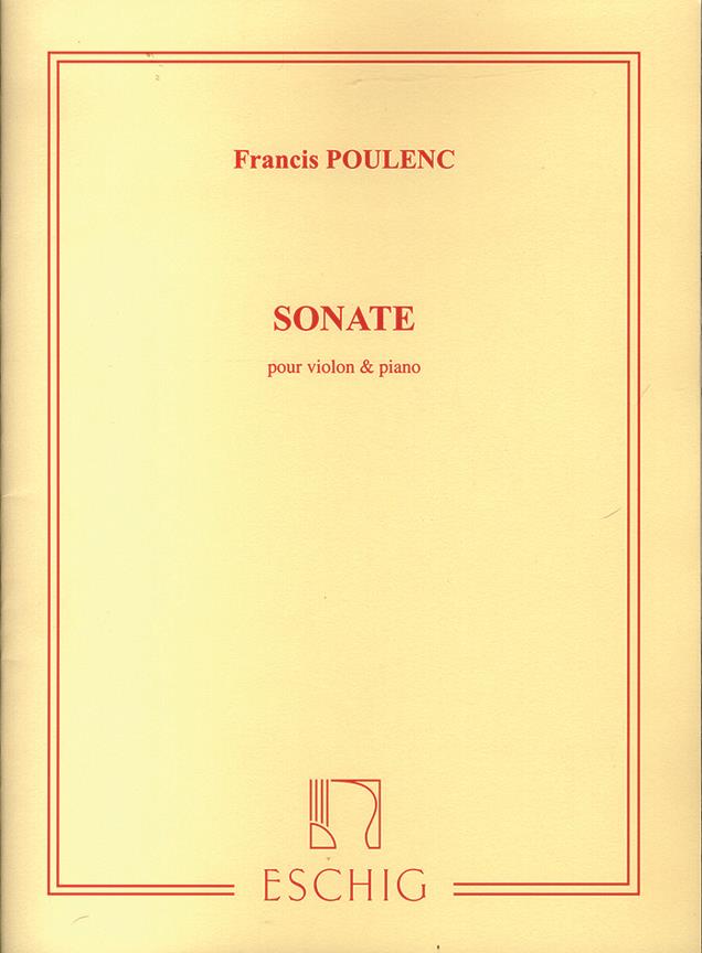 Francis Poulenc: Sonate