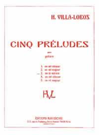 Villa-Lobos: 5 Preludes - No. 3 in a Minor