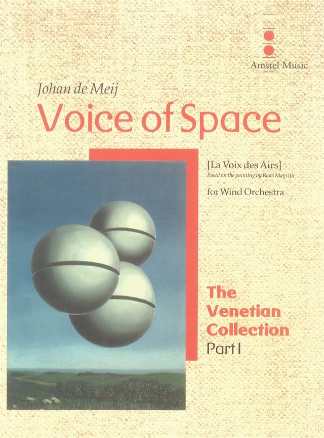Johan de Meij: Voice of Space (Partituur Harmonie)