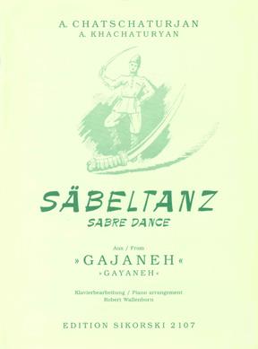 Aram Khachaturian: Sabeltanz aus dem Ballett Gajaneh fur Klavier