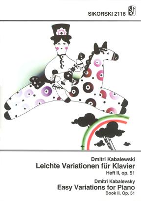 Dimitri Kabalevsky: 5 Easy Variations 2 Op.51