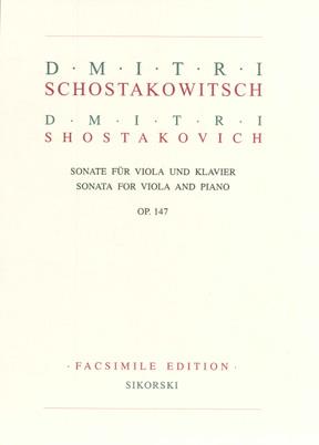 Sjostakovitsj, Dmitri: Shostakovich: Sonate (Altviool)