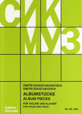 Dmitri Shostakovich: Albumstücke
